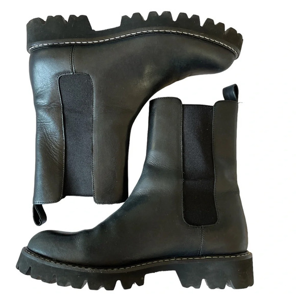 J.Crew Jaden High Shaft Chelsea Lug Sole Boot size 6.5 - Picture 6 of 10